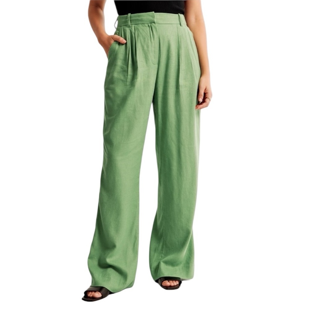 Abercrombie & Fitch Sloan Linen Pants Size 4